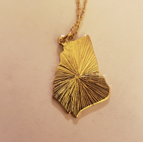 State of Georgia flag necklace - Picture 2 of 3